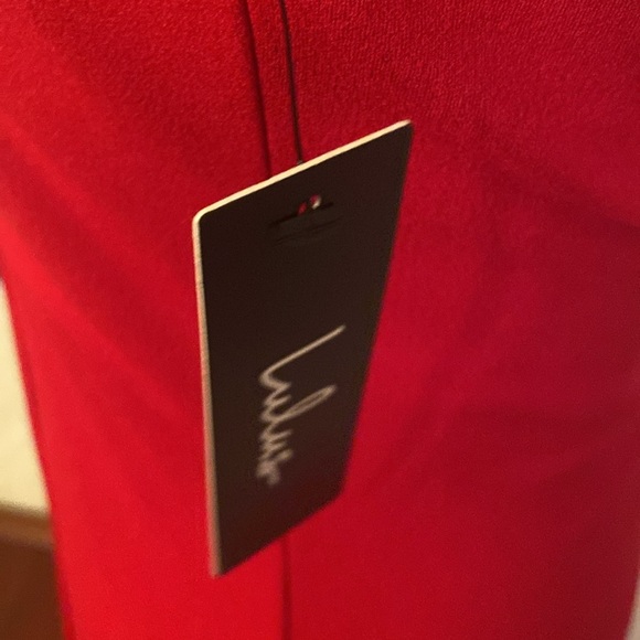 Lulus NWT red dresss - Picture 4 of 10